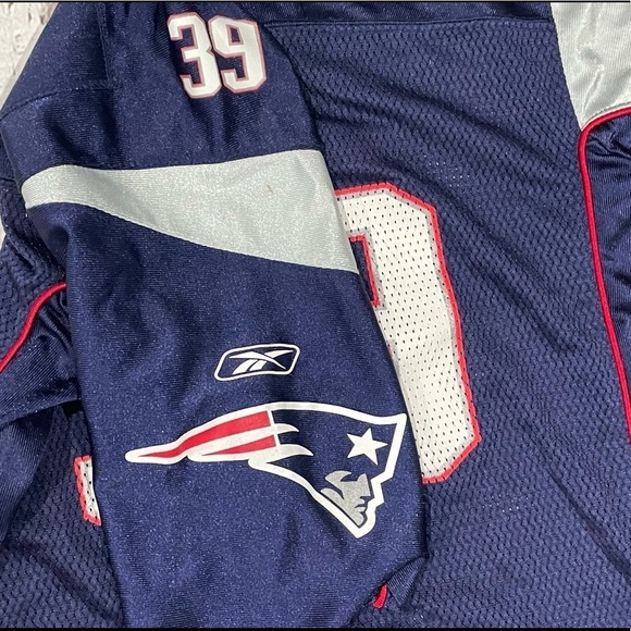 Kids Laurence Maroney New England Patriots Reebok Football Sports Jersey - Picture 6 of 6